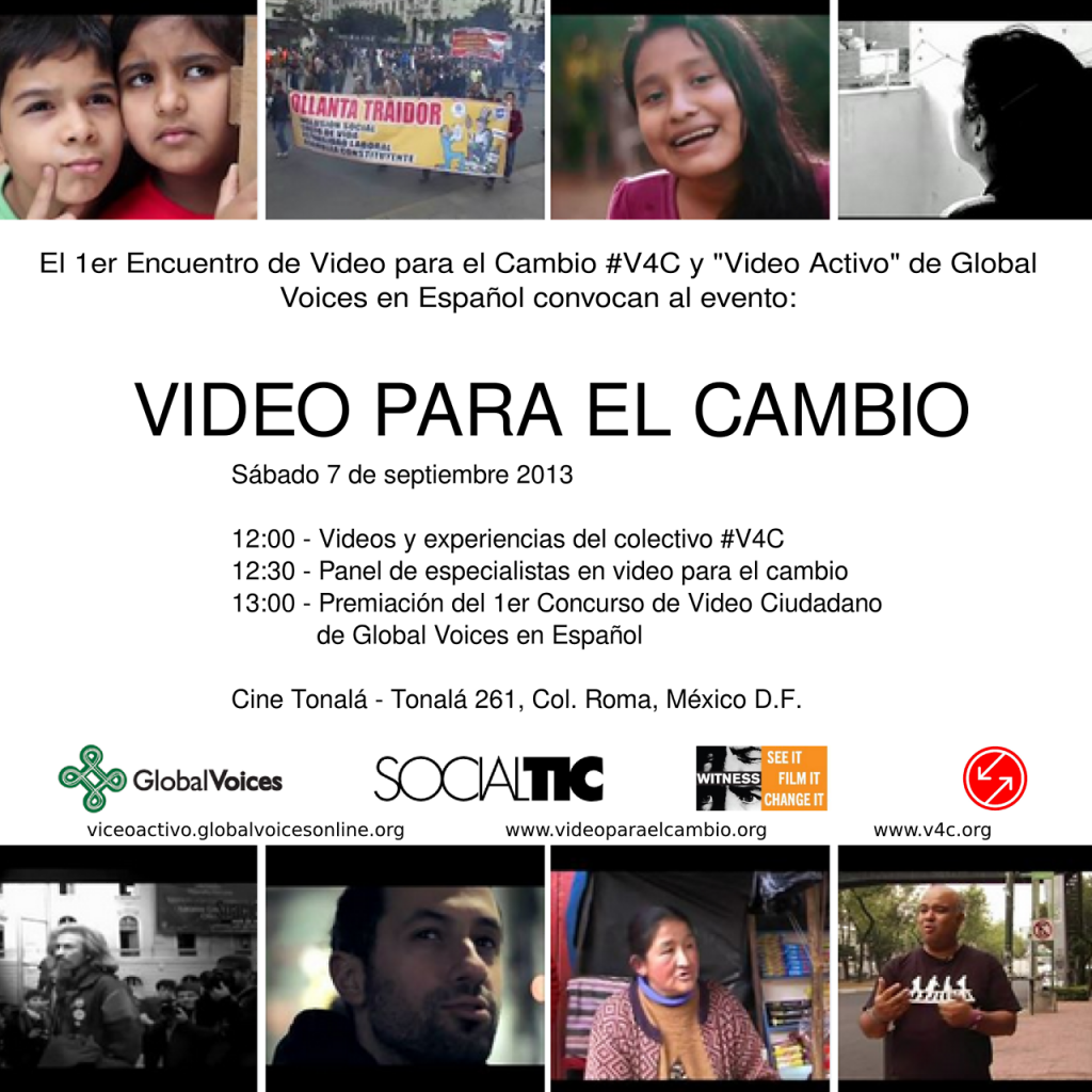 Video for Change and Video Activo Awards Ceremony.